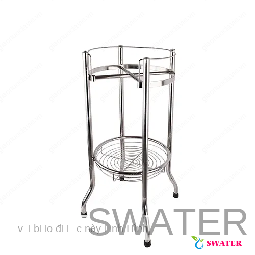 Chân Kệ Inox 1 Chân Kệ Inox đựng nước lavie