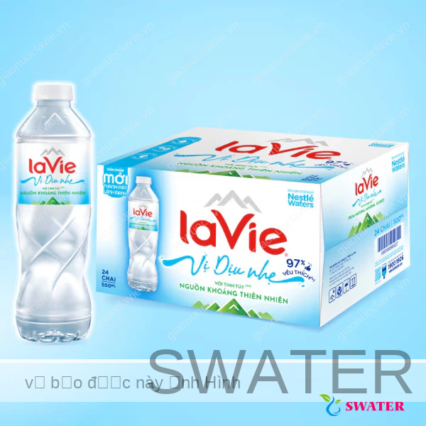 Nước khoáng Lavie – Lựa chọn tinh khiết cho sức khỏe và gia đình bạn 1 mua Nước khoáng Lavie