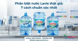Phân biệt nước Lavie thật giả: 7 cách chuẩn xác nhất