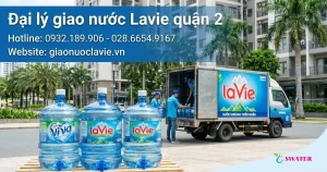 Đại lý giao nước Lavie quận 2