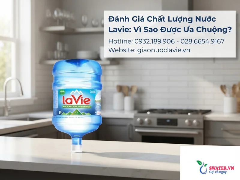 Đánh Giá Chất Lượng Nước Lavie: Vì Sao Được Ưa Chuộng?