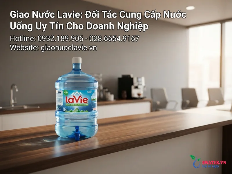 Giao Nước Lavie: Đối Tác Cung Cấp Nước Uống Uy Tín Cho Doanh Nghiệp