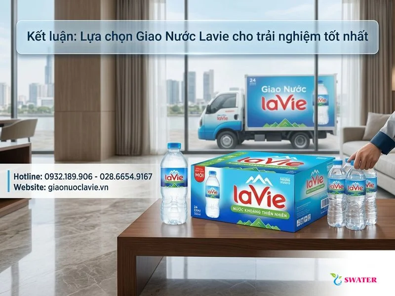 Kết luận: Lựa chọn Giao Nước Lavie cho trải nghiệm tốt nhất
