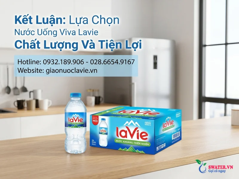 Kết Luận: Lựa Chọn Nước Uống Viva Lavie Chất Lượng Và Tiện Lợi