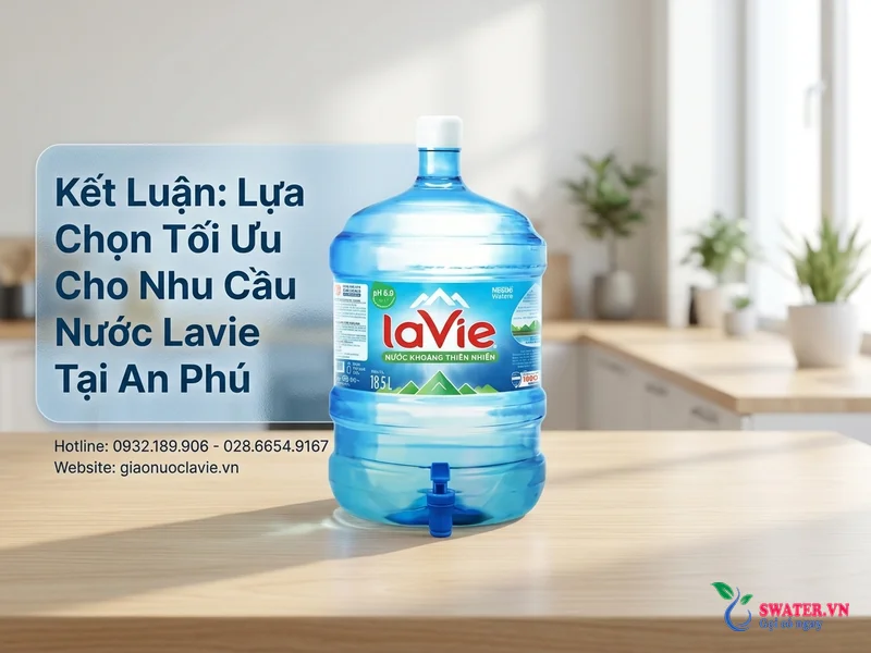 Kết Luận: Lựa Chọn Tối Ưu Cho Nhu Cầu Nước Lavie Tại An Phú