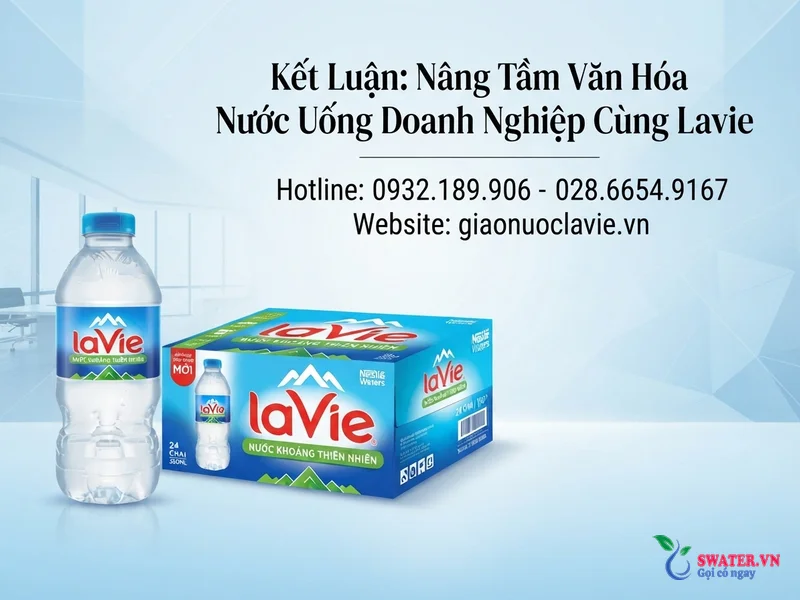 Kết Luận: Nâng Tầm Văn Hóa Nước Uống Doanh Nghiệp Cùng Lavie