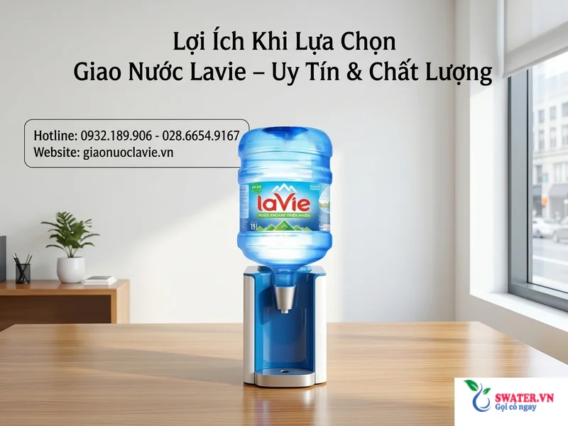 Lợi Ích Khi Lựa Chọn Giao Nước Lavie – Uy Tín & Chất Lượng