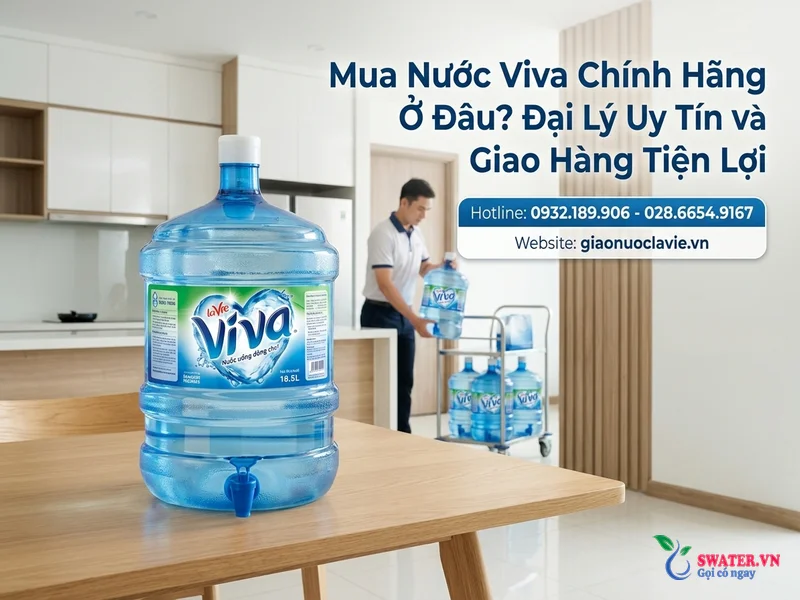 Mua Nước Viva Chính Hãng Ở Đâu? Đại Lý Uy Tín Và Giao Hàng Tiện Lợi