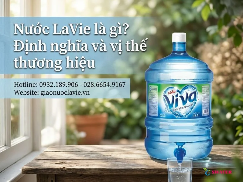 Nước LaVie là gì? Định nghĩa và vị thế thương hiệu