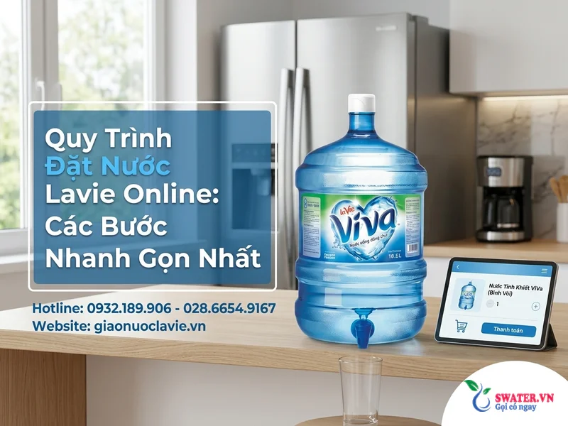 Quy Trình Đặt Nước Lavie Online: Các Bước Nhanh Gọn Nhất