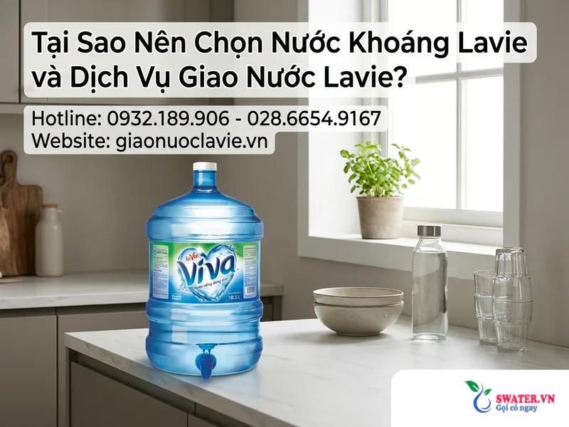 Tại Sao Nên Chọn Nước Khoáng Lavie và Dịch Vụ Giao Nước Lavie?