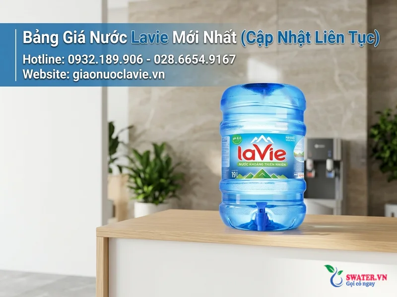 Bảng Giá Nước Lavie Mới Nhất (Cập Nhật Liên Tục)