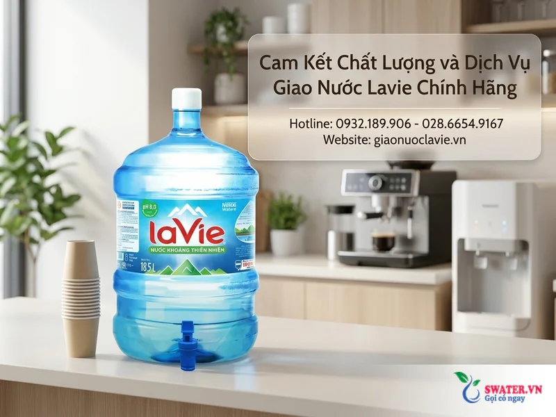 Cam Kết Chất Lượng và Dịch Vụ Giao Nước Lavie Chính Hãng