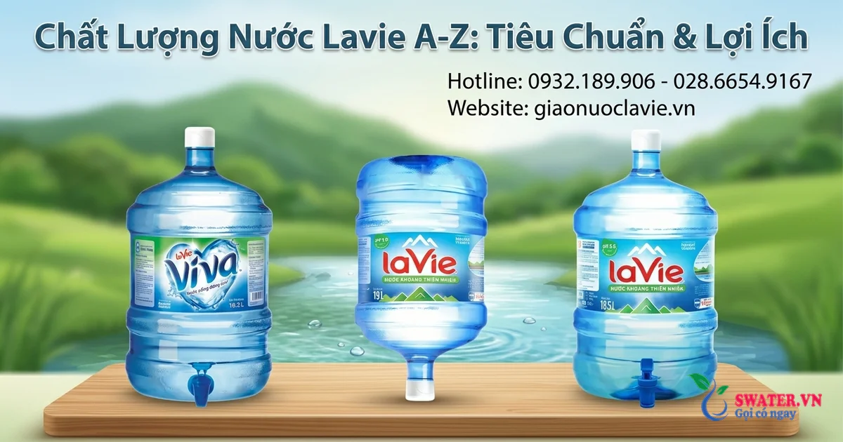 Chất Lượng Nước Lavie A-Z: Tiêu Chuẩn & Lợi Ích