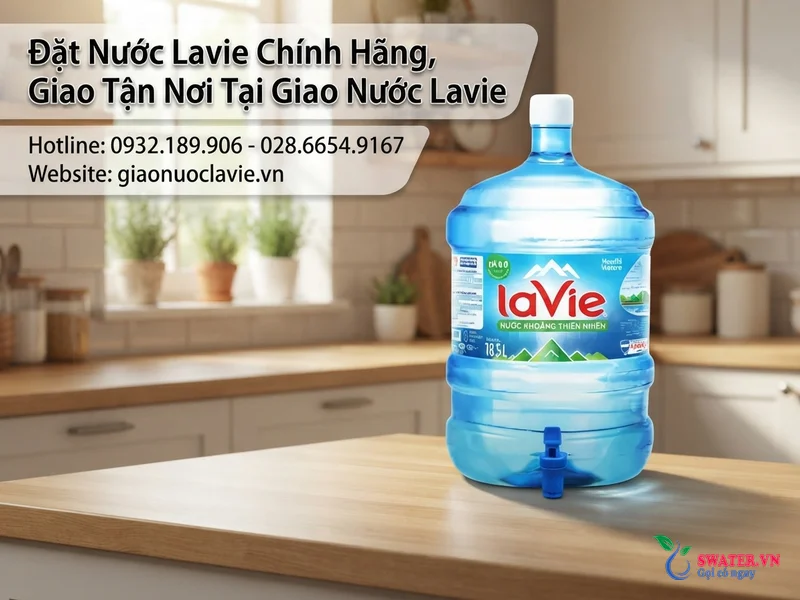 Đặt Nước Lavie Chính Hãng, Giao Tận Nơi Tại Giao Nước Lavie