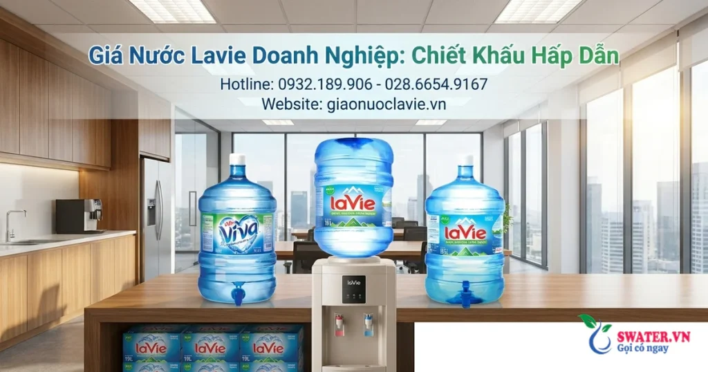 Giá Nước Lavie Doanh Nghiệp: Chiết Khấu Hấp Dẫn