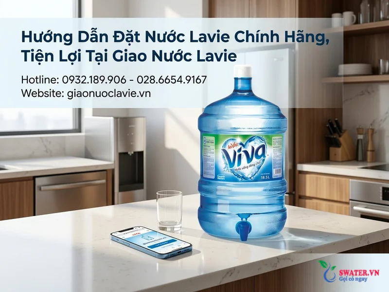Hướng Dẫn Đặt Nước Lavie Chính Hãng, Tiện Lợi Tại Giao Nước Lavie