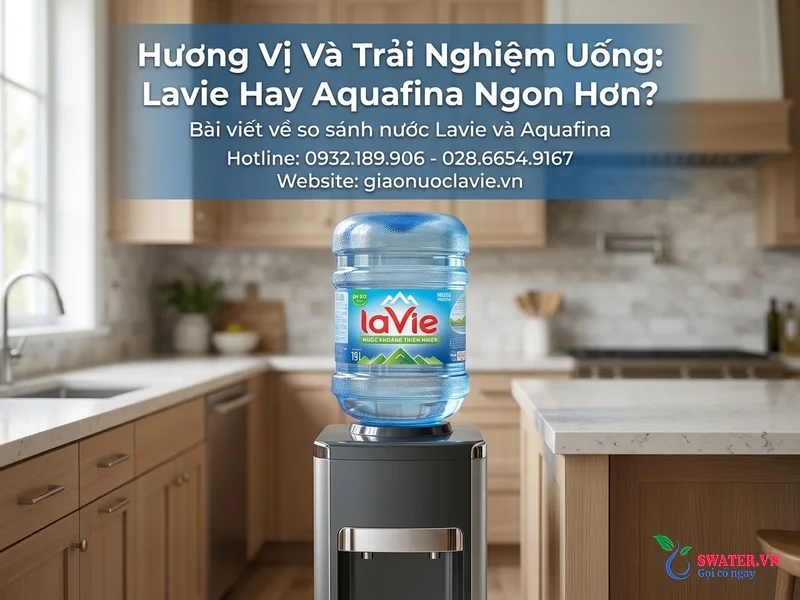 Hương Vị Và Trải Nghiệm Uống: Lavie Hay Aquafina Ngon Hơn?