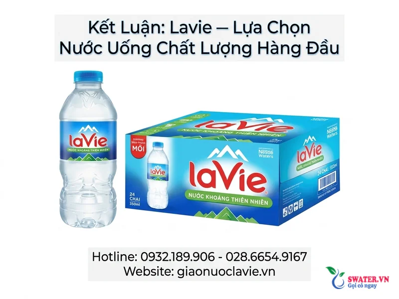 Kết Luận: Lavie – Lựa Chọn Nước Uống Chất Lượng Hàng Đầu