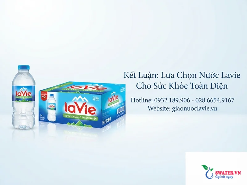 Kết Luận: Lựa Chọn Nước Lavie Cho Sức Khỏe Toàn Diện