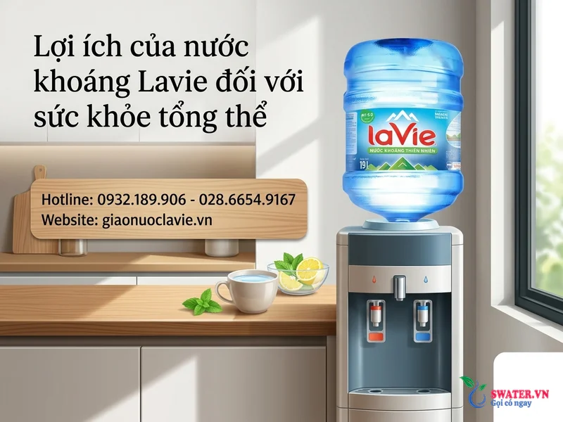 Lợi ích của nước khoáng Lavie đối với sức khỏe tổng thể