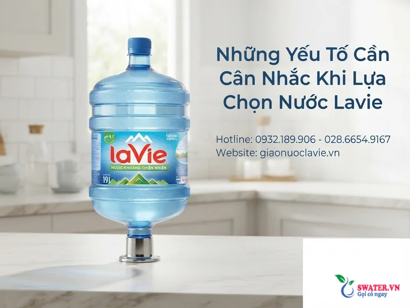 Những Yếu Tố Cần Cân Nhắc Khi Lựa Chọn Nước Lavie