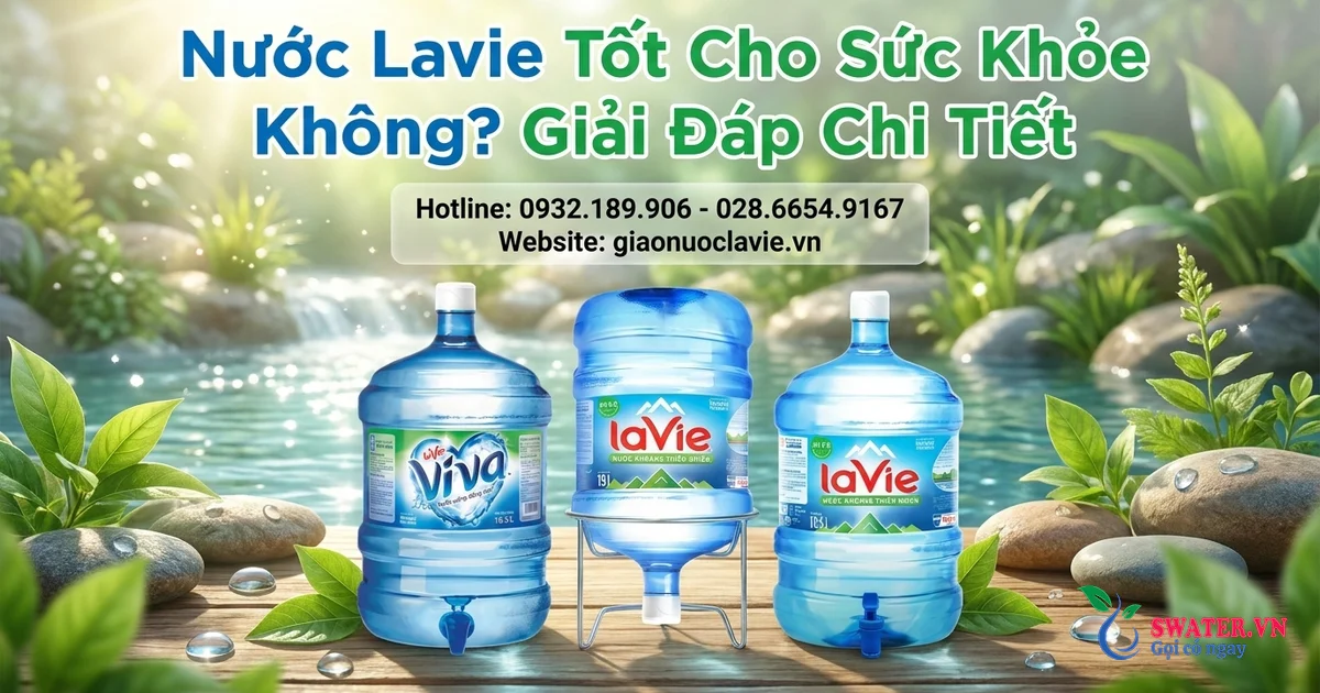 Nước Lavie Tốt Cho Sức Khỏe Không? Giải Đáp Chi Tiết