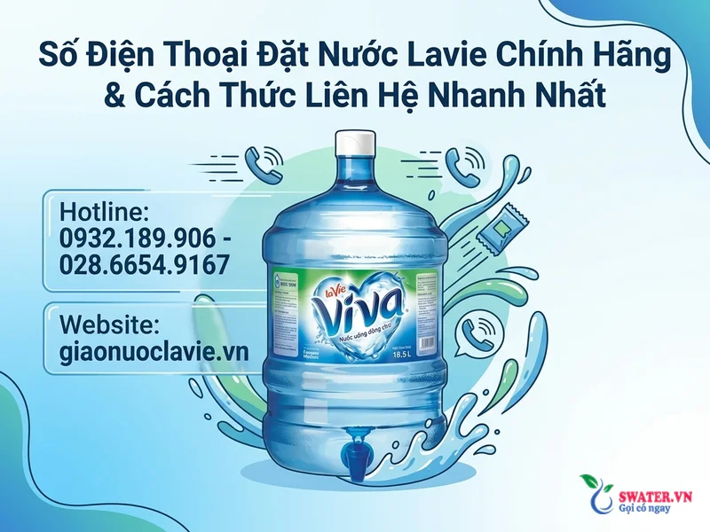 Số Điện Thoại Đặt Nước Lavie Chính Hãng & Cách Thức Liên Hệ Nhanh Nhất