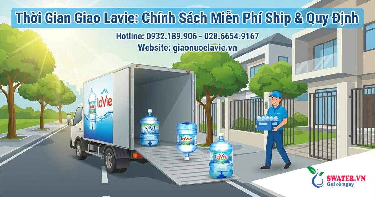 Thời Gian Giao Lavie: Chính Sách Miễn Phí Ship & Quy Định