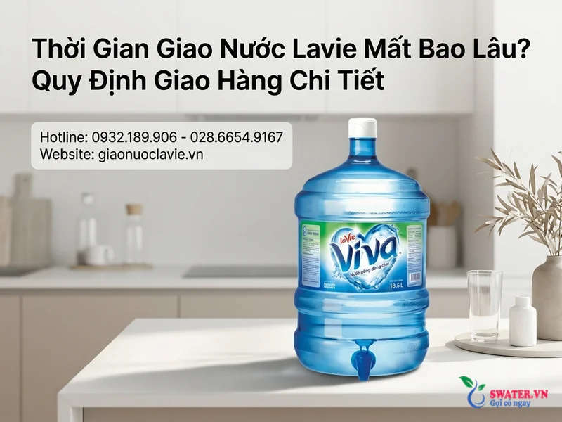 Thời Gian Giao Nước Lavie Mất Bao Lâu? Quy Định Giao Hàng Chi Tiết